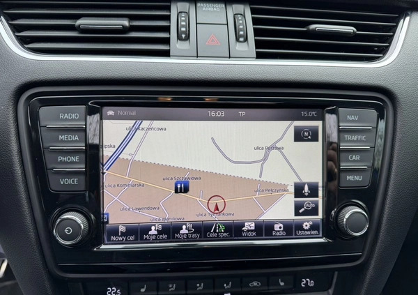 Skoda Octavia cena 42800 przebieg: 385000, rok produkcji 2015 z Radomyśl Wielki małe 466